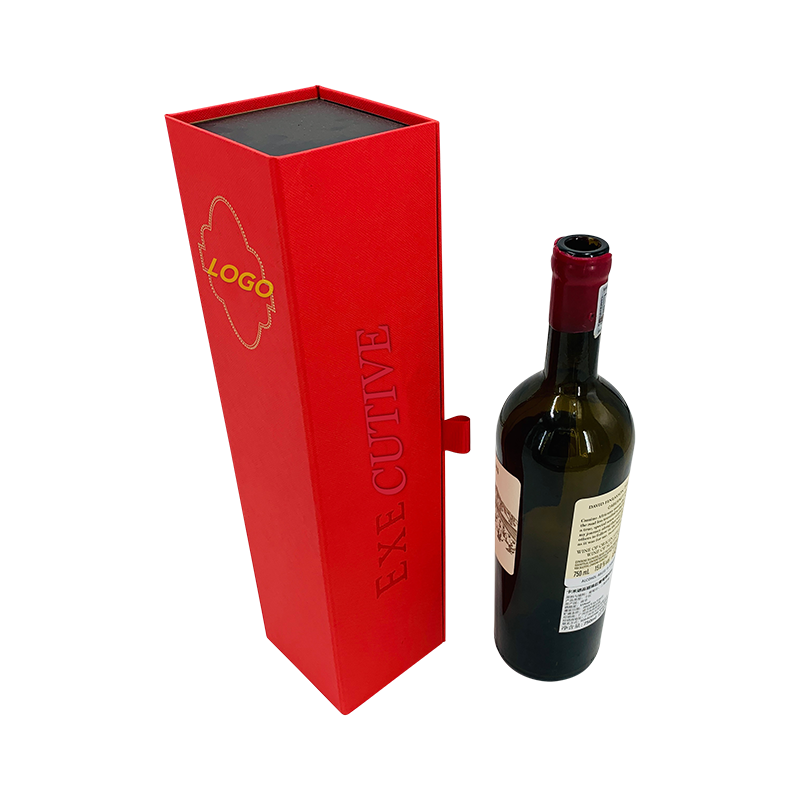 Red Wine Box Custod Made Színes Szülinapi Ajándék Boros Doboz ajándékért